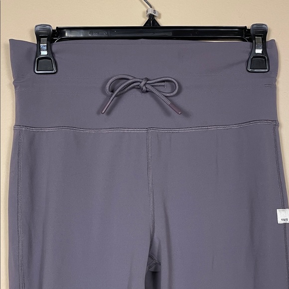 Vuori Women’s Daily Legging Purple Gray Tie Waist Athletic Gym Workout - Picture 5 of 7